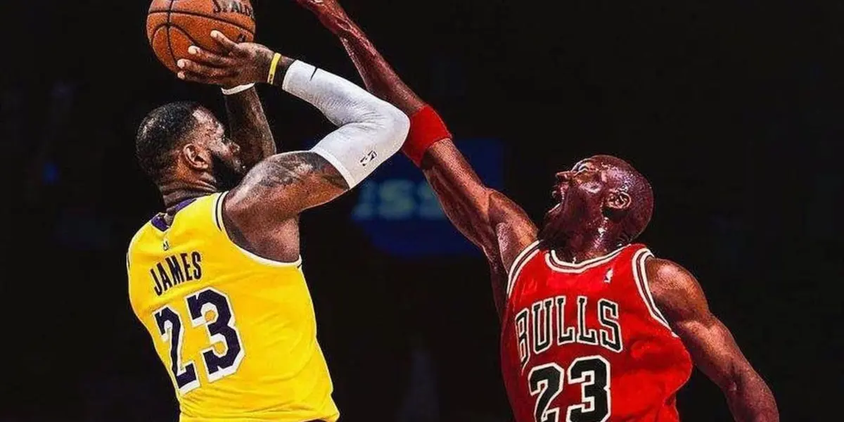 A former Lakers player believes that Michael Jordan's championship doesn't put him above LeBron James.