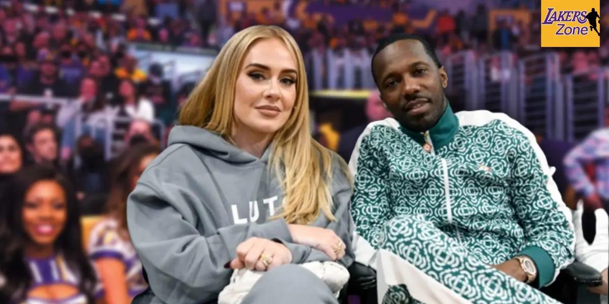 Adele and Rich Paul