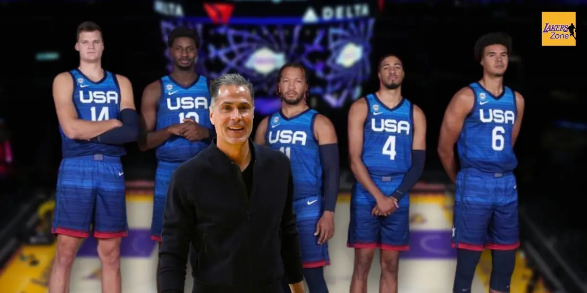 After Austin Reaves was asked if he was recruiting teammates from Team USA, the duo Pelinka needs to sign