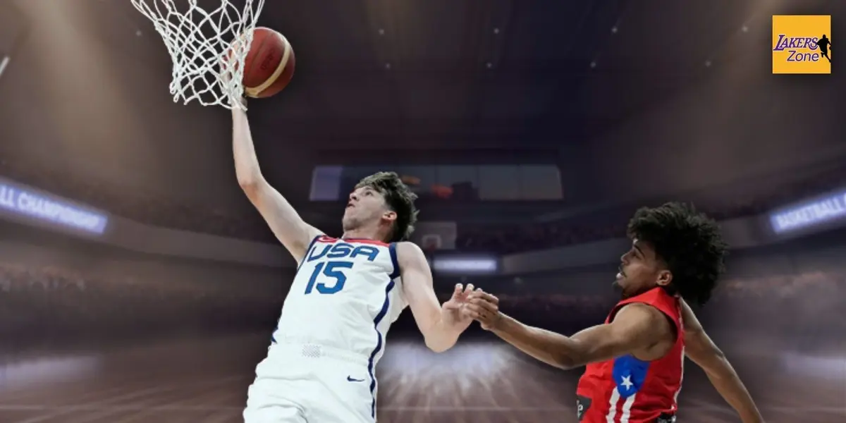 Austin Reaves had a breakout season and now is playing for Team USA in the upcoming FIBA World Cup and he has a goal for it