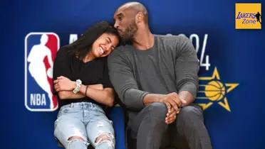 Gigi and Kobe Bryant