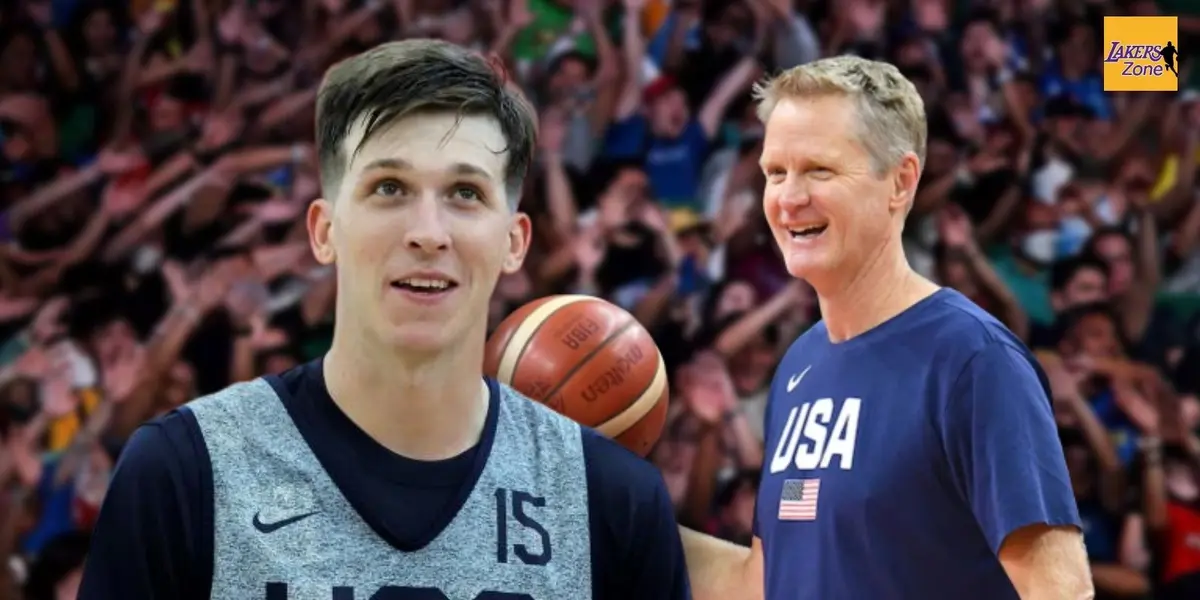 In the middle of the FIBA World Cup, Steve Kerr said something to Austin Reaves about the Lakers vs. Golden State Warriors series