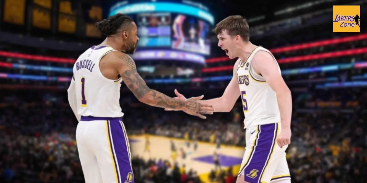 In the past week, D'Angelo Russell and Austin Reaves let it known in different interviews how close are each other, being some of the Lakers' best friends