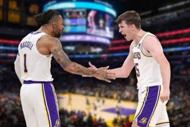 In the past week, D'Angelo Russell and Austin Reaves let it known in different interviews how close are each other, being some of the Lakers' best friends