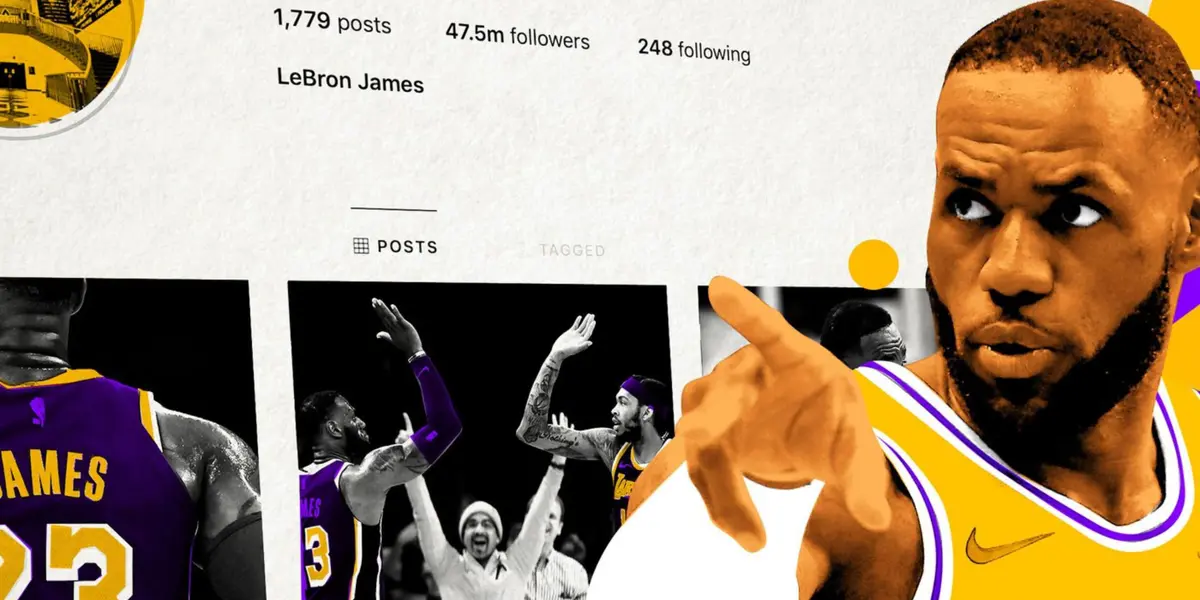 In this day and age is indispensable to have IG as a public figure, but who is the most popular Laker player after LeBron on the app?