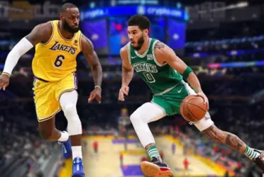 It's Christmas day and the Lakers will be facing the Boston Celtics, while LeBron James said he doesn't care, Jayson Tatum hypes the game