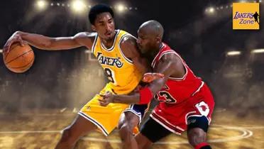 Kobe Bryant and Michael Jordan