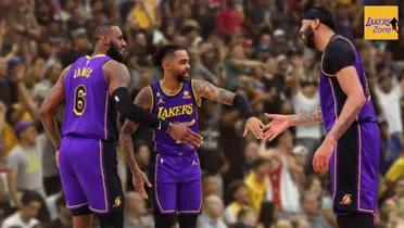 Lakers best offensive trio this season set a new franchise record