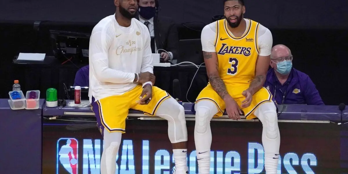 Lakers owner Jeanie Buss took a shot at LeBron James and Anthony Davis as they couldn't remain healthy.