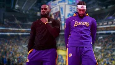 LeBron James and Anthony Davis