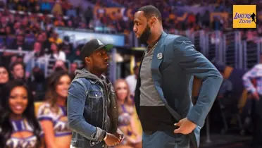 LeBron James and his agent Rich Paul