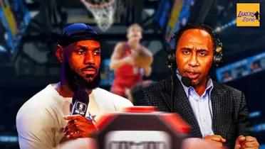 LeBron James and Stephen A. Smith