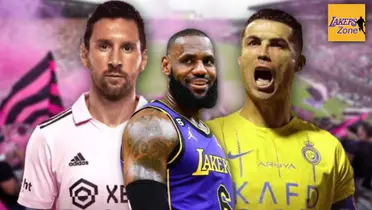 LeBron James chooses the GOAT between Messi and CR7