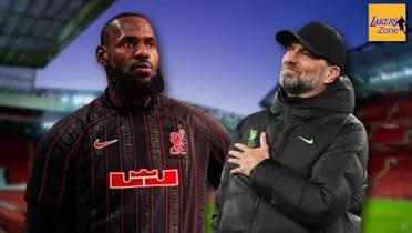 LeBron James spoke about Liverpool FC's manager Jurgen Klopp's announcement