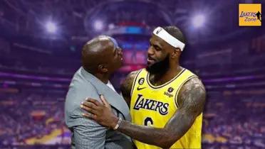 Magic Johnson and LeBron James