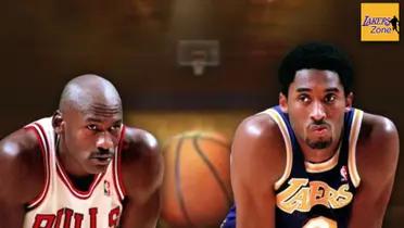 Michael Jordan and Kobe Bryant