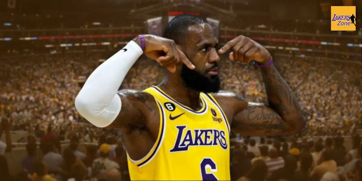One of the Lakers fan's worst nightmares is quickly approaching, and this picture of LeBron James is proof of it