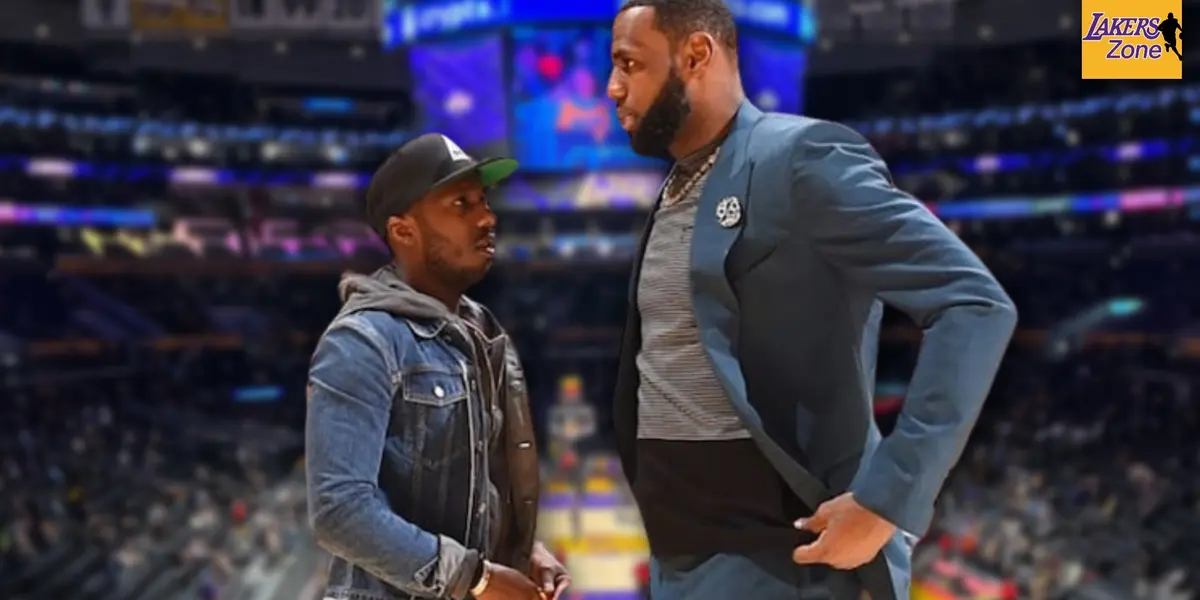 Rich Paul and LeBron James