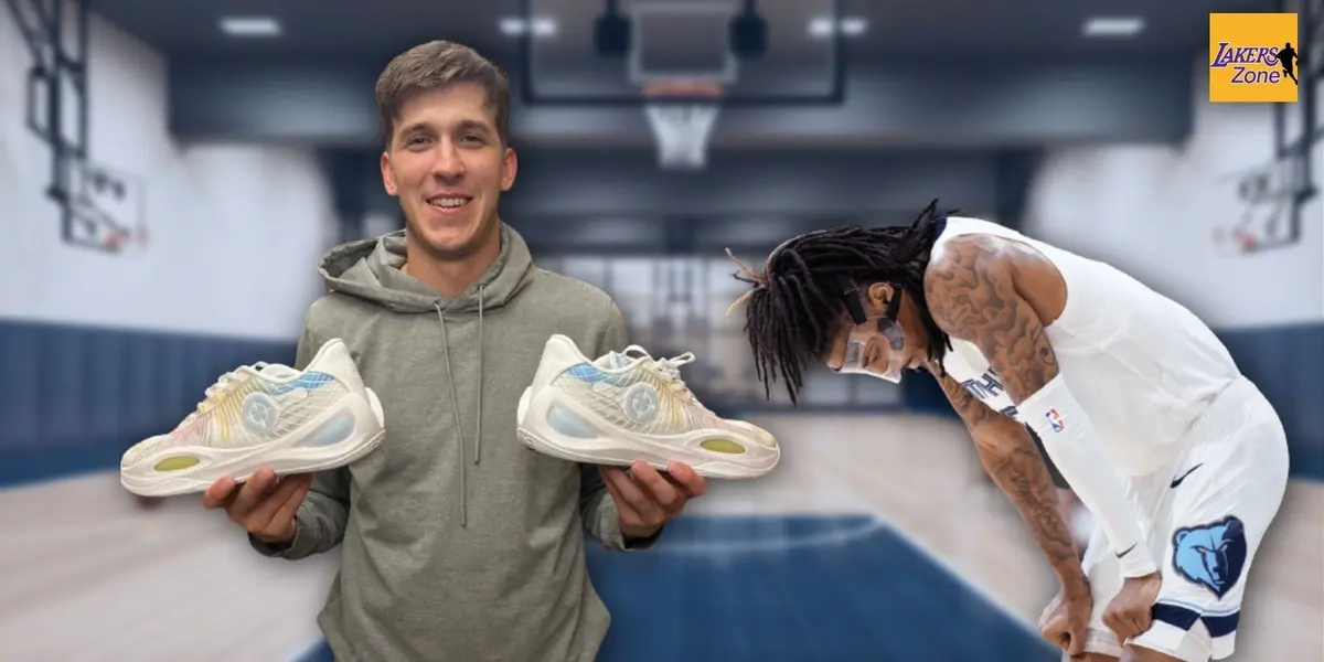 Rigorer has just dropped Austin Reaves first signature shoes, compared to Nike pulling off Ja Morant's signature shoes