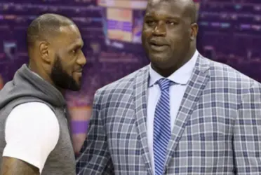 Shaquille O'Neal and LeBron James are two Lakers icons, they have shown up in a recent video