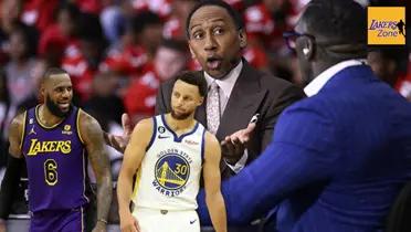 Stephen A. Smith believes Curry will win a title again and not LeBron