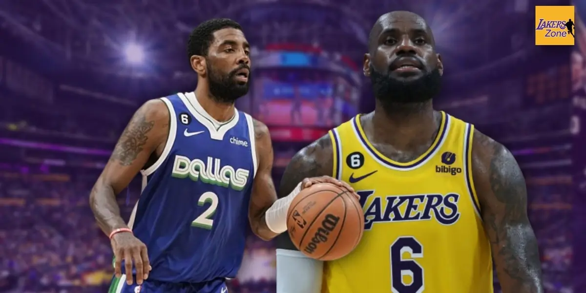The Dallas Mavericks PG Kyrie Irving has shown some love for a Lakers star that isn't LeBron James