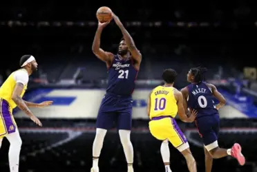 The LA Lakers had another humiliating blowout loss in the season, this time against the Philadelphia 76ers 