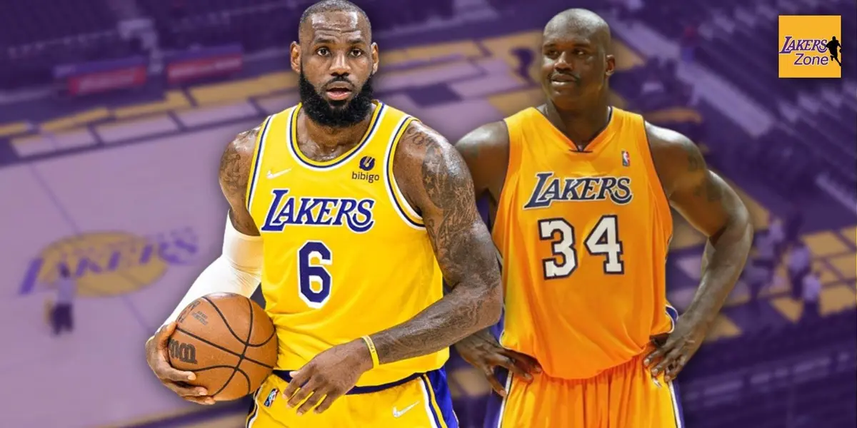 The LA Lakers legend Shaquille O'Neal keeps surprising the fans by "attacking" some purple and gold players, this time was the turn of LeBron James