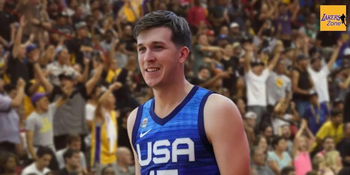 The LA Lakers SG Austin Reaves just had his debut with Team USA and proved why he is there