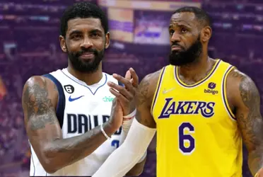 The LA Lakers star LeBron James is known to elevate the game of his teammates and Kyrie Irving is a prime example of it