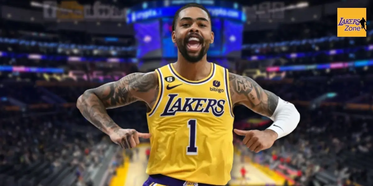 The LA Lakers were the team that drafted D'Angelo Russell but is now having his second stint with the team and showing his love to the franchise