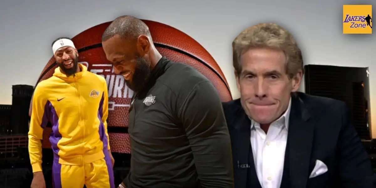 The Lakers are dominating the New Orleans Pelicans and Skip Bayless has started to underestimate an LA potential Tournament win