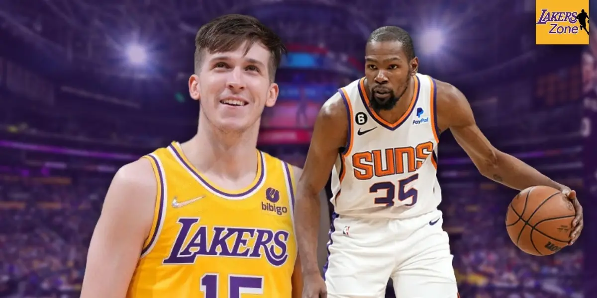 The Lakers faced the Suns with a great Kevin Durant, and now Austin Reaves has been brutally honest about their face-off