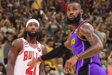 The Lakers forward LeBron James had a great night against the Bulls, showing that he is back and even said to the Bulls player's faces