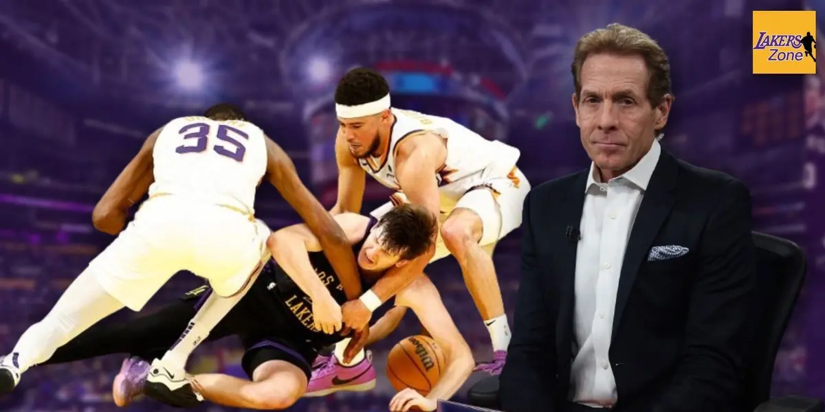 The Lakers got the win over the Suns but a controversy emerged, Skip Bayless tried to underestimate the victory it backfired on him