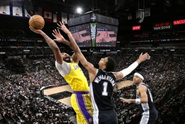 The Lakers had a disastrous first quarter against the San Antonio Spurs that have an 18-losing streak
