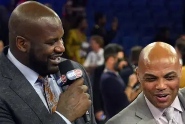 The Lakers Icon Shaquille O'Neal sent a bet to Charles Barkley in the middle of the Bucks vs. Bulls transmission 
