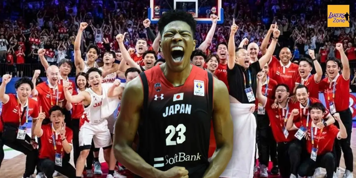 The Lakers' Japanese wing stepped down from his national team to focus on his next NBA season