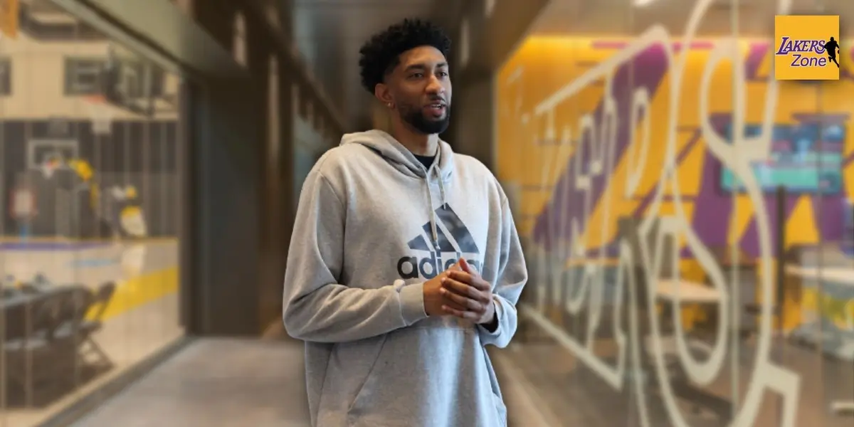 The Lakers' latest official signing, the center Christian Wood has arrived in LA and spoken about it