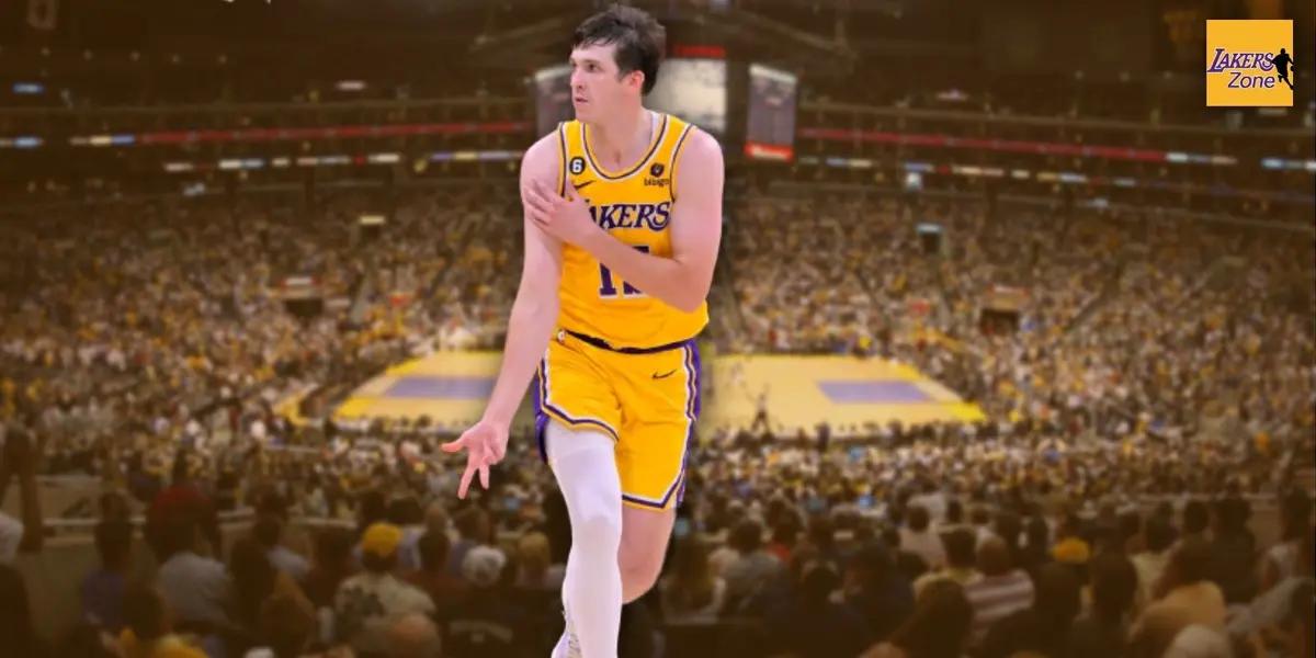 The Lakers SG Austin Reaves has re-signed with the Lakers but has an ultimate goal for the team