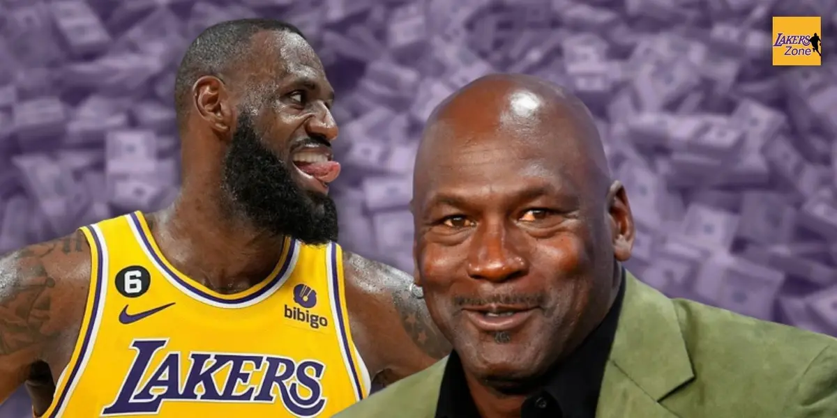 The Lakers star LeBron became a billionaire last year and he was close to catching MJ's net worth, but what the Bulls legend did to set him apart again