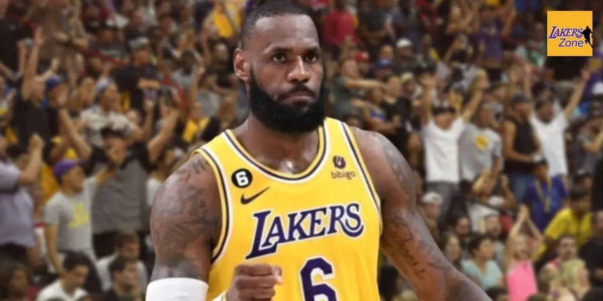 The Lakers star LeBron James' newest reaction is not because of something Team USA did but for another sport