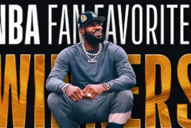 The Lakers superstar LeBron James has received an award from the fans but wasn't what he expected