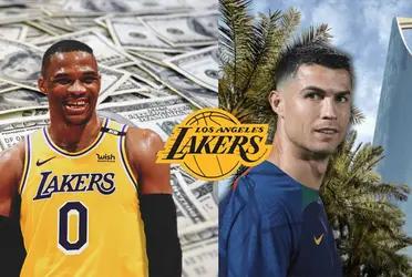 The Lakers superstar Russell Westbrook is the team's highest-paid star, even over LeBron, meanwhile, Cristiano is spending this much on a hotel