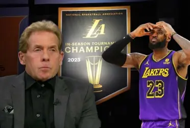The 'Undisputed' analyst Skip Bayless keeps going after LeBron James and the Lakers hanging a banner for the IST