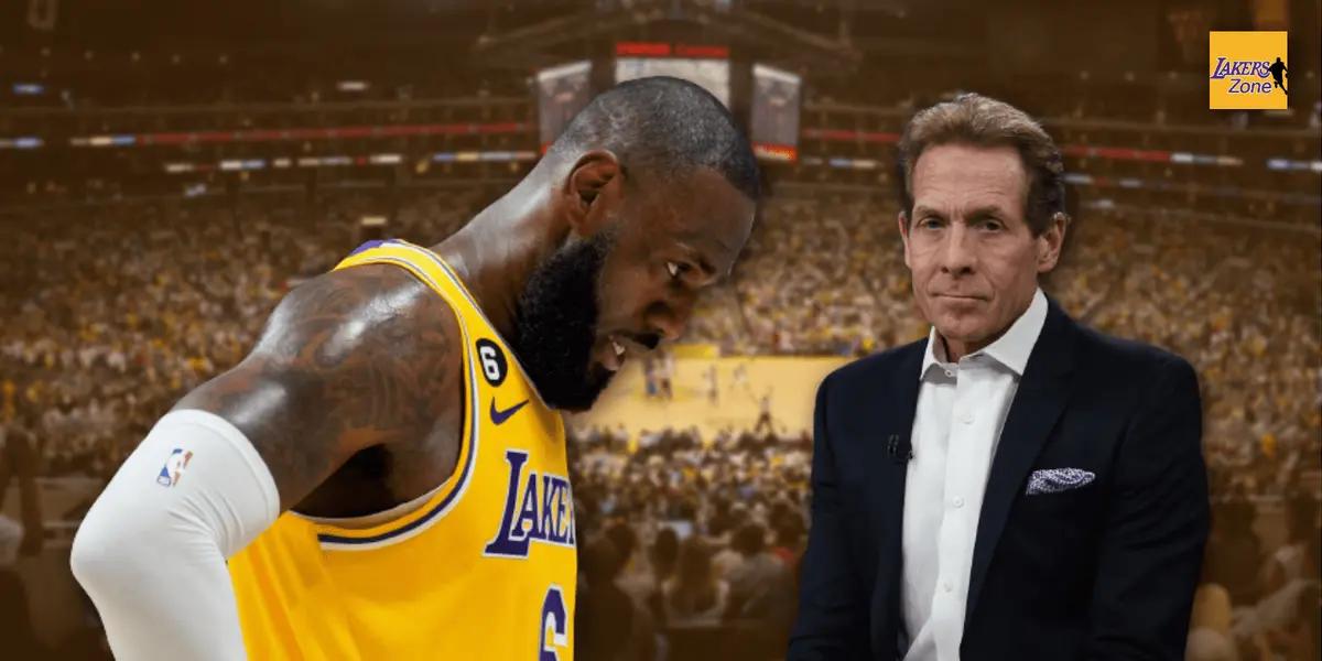 The 'Undisputed' host Skip Bayless seems to be bored without any new episodes after Shannon Sharpe left the show and has disrespected LeBron for no one's surprise