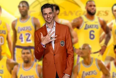 Tonight the purple and gold legend Pau Gasol will be inducted into the Basketball Hall of Fame, he joins the long list of Lakers greats