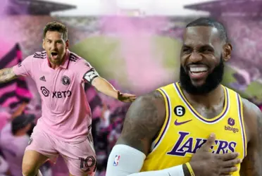 Two days ago, Messi had his debut, LeBron was there to see it, and his interaction afterward became epic