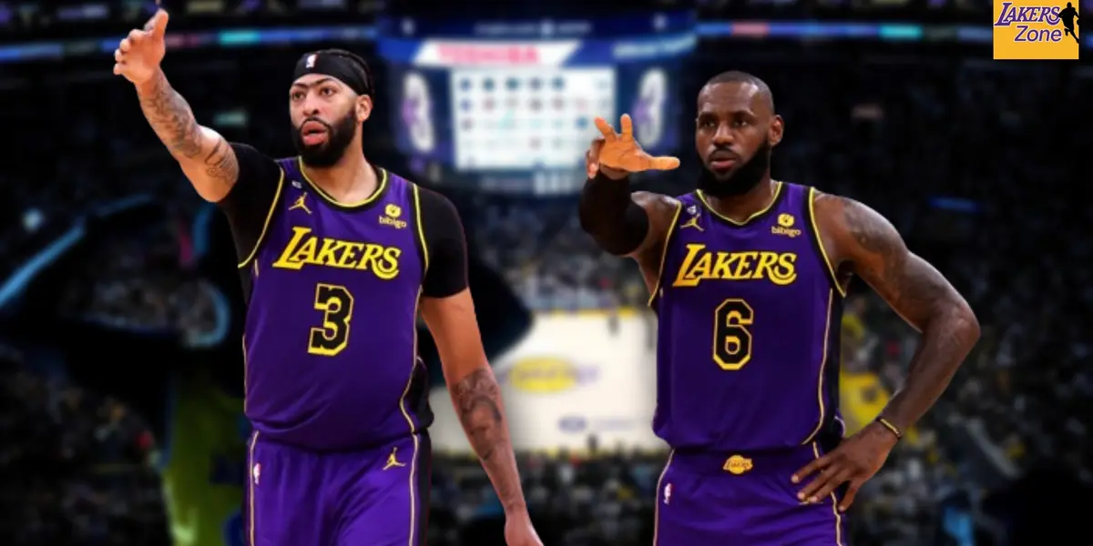 Anthony Davis and LeBron James