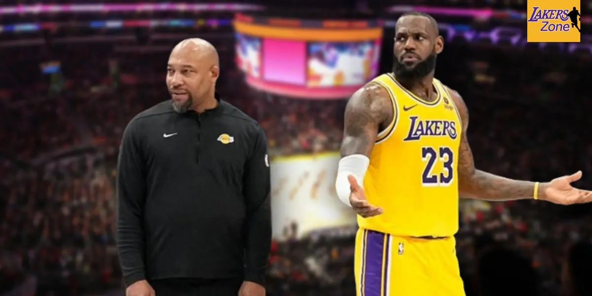 Darvin Ham & LeBron James